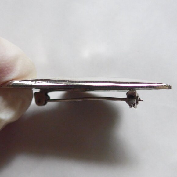 Silvertone Cowboy Hat Pin - Picture 4 of 9